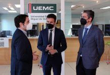 LA UEMC SE SUMA A LOS COLABORADORES DEL PREMIO NACIONAL DE PERIODISMO MIGUEL DELIBES CONVOCADO POR LA APV Juan Martín, David García y Jesús Zarzuela